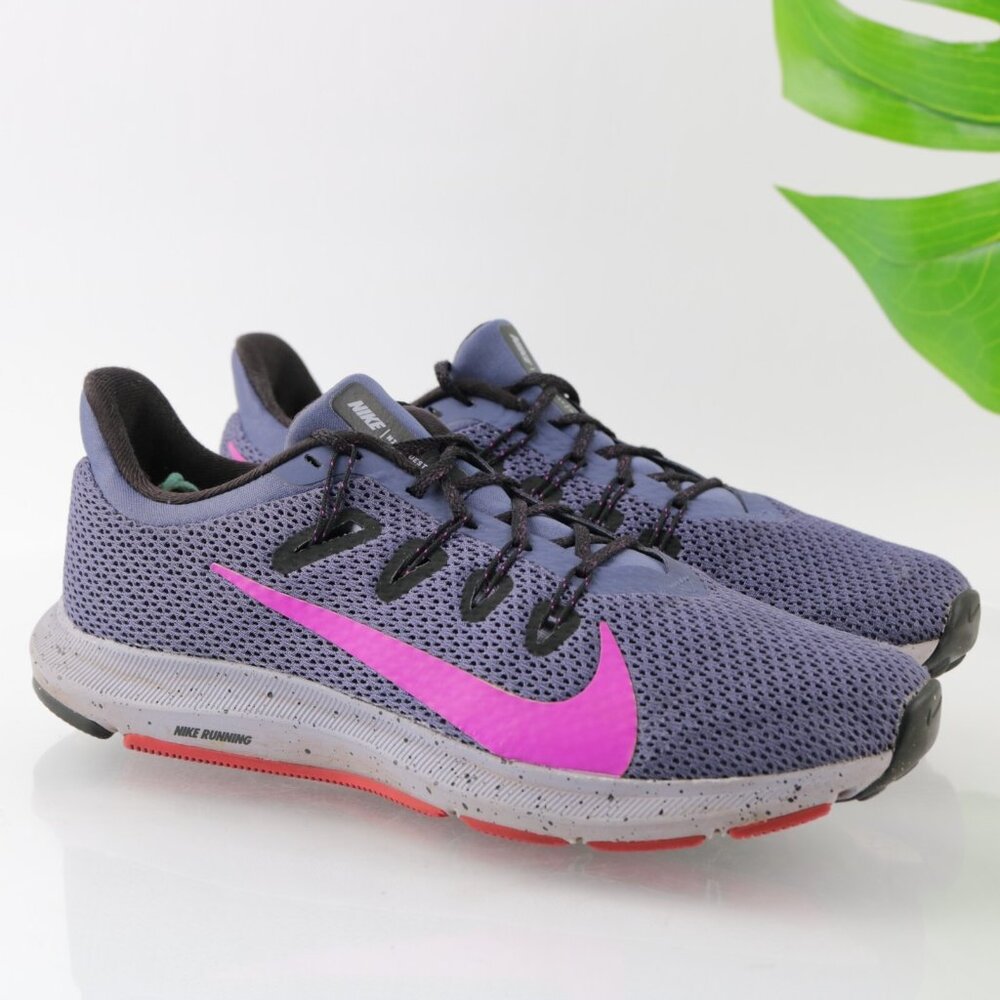 Nike Womens Quest SE Running Shoes Size 8.5 Purple Violet Trainers Sneakers Low